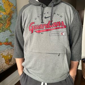 Nike Cleveland Guardians 3/4 Sleeve Sweatshirt